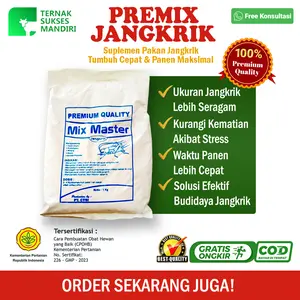[JAMINAN ORI] Mix Master Jangkrik – Suplemen Pakan Jangkrik untuk Pertumbuhan Cepat & Panen Maksimal