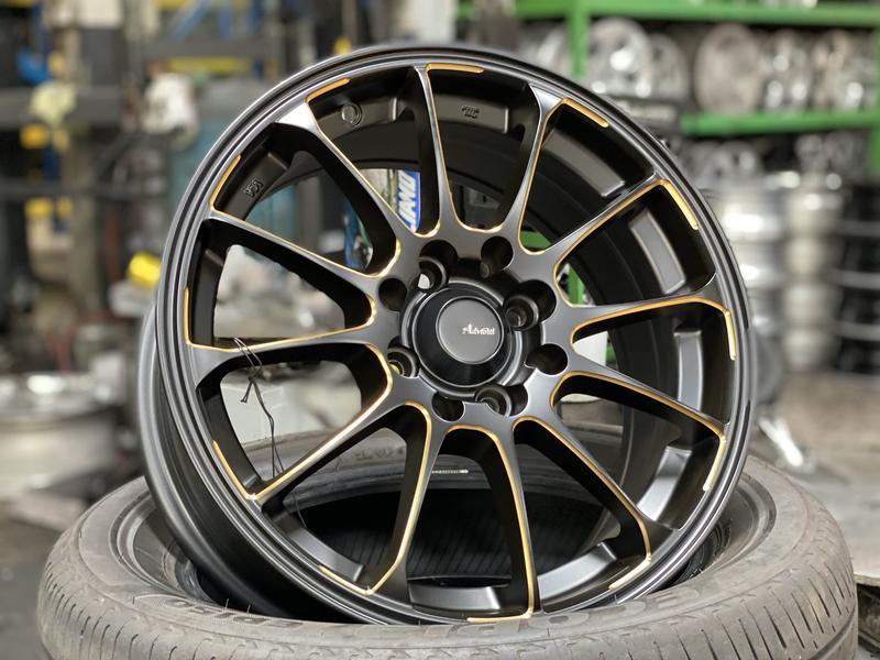 NEW 15X6.5J Advanti Parallax Rim (4 pcs) Axia Bezza Myvi NBox Jazz City ...