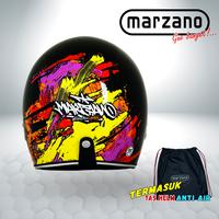 Gambar Marzano Helmet - Helm Retro Marzano X Never Too Lavish - S dari Marzano Originals Kota Administrasi Jakarta Timur 1 Tokopedia