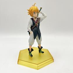 Lot De 3 Figurines Seven Deadly Sins – Meliodas, Ban, King – PVC 15-20 Cm, Collection Anime, Cadeau Fan