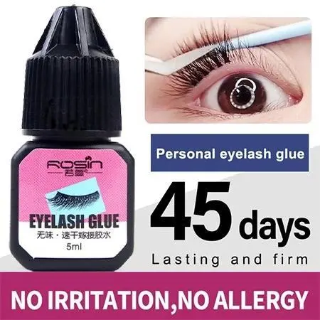 Lem Bulu Mata palsu 5ml eyelash extension Glue lem tanam bulu mata Fast glue Personal Eyelash Glue Lem Tahan Lama Tidak Perih Eyelash Adhesive Bulu Mata Palsu Extension Lama Mudah Dilepas