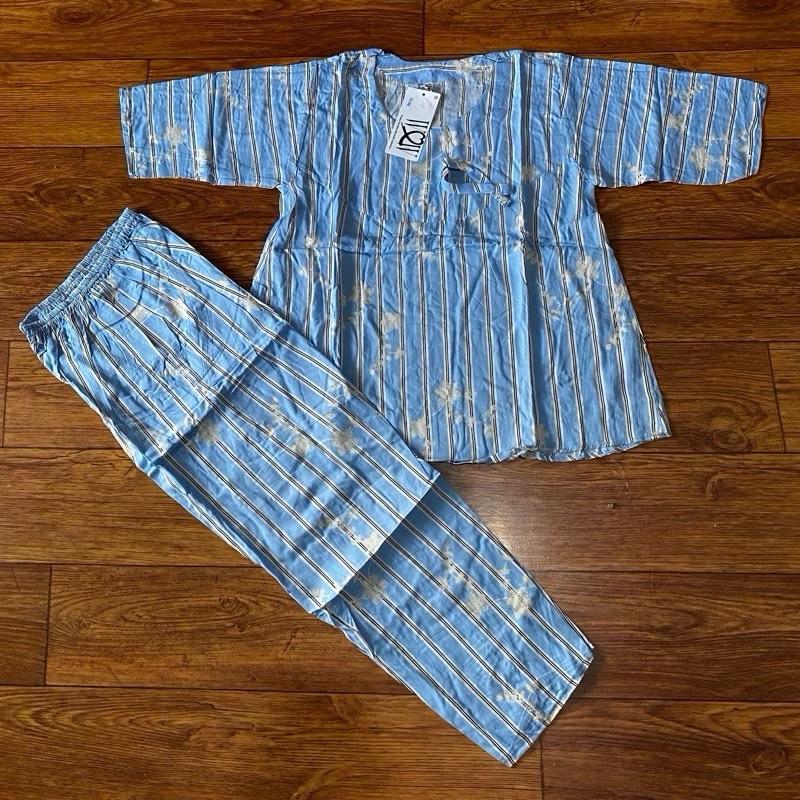 Cp wow abg (Kf 02) tgn 3/4 bahan rayon motip bunga kecil [bb 45-50kg] 0