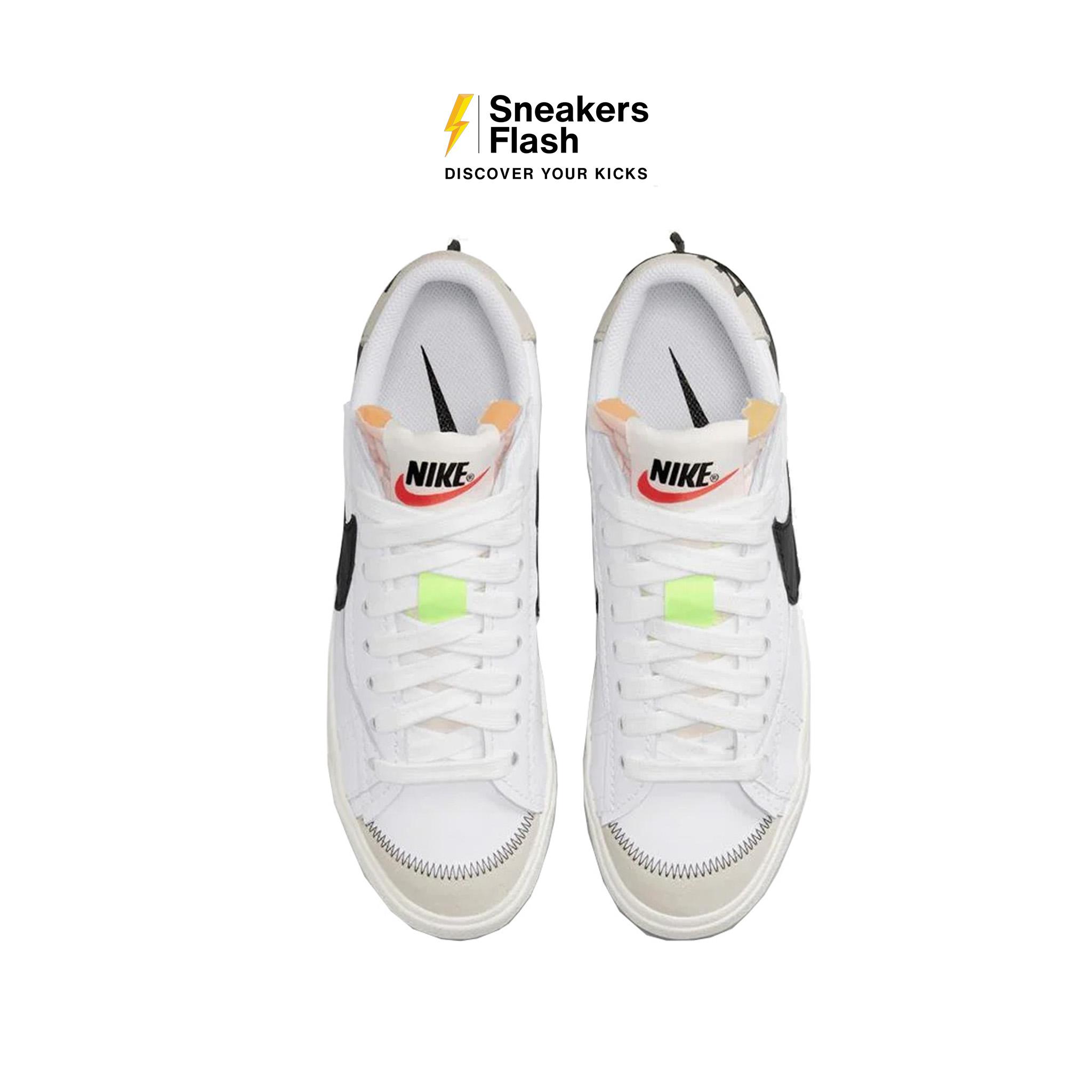 NIKE Blazer Low 77 Jumbo White Black Sail - DN2158101 — alternate view