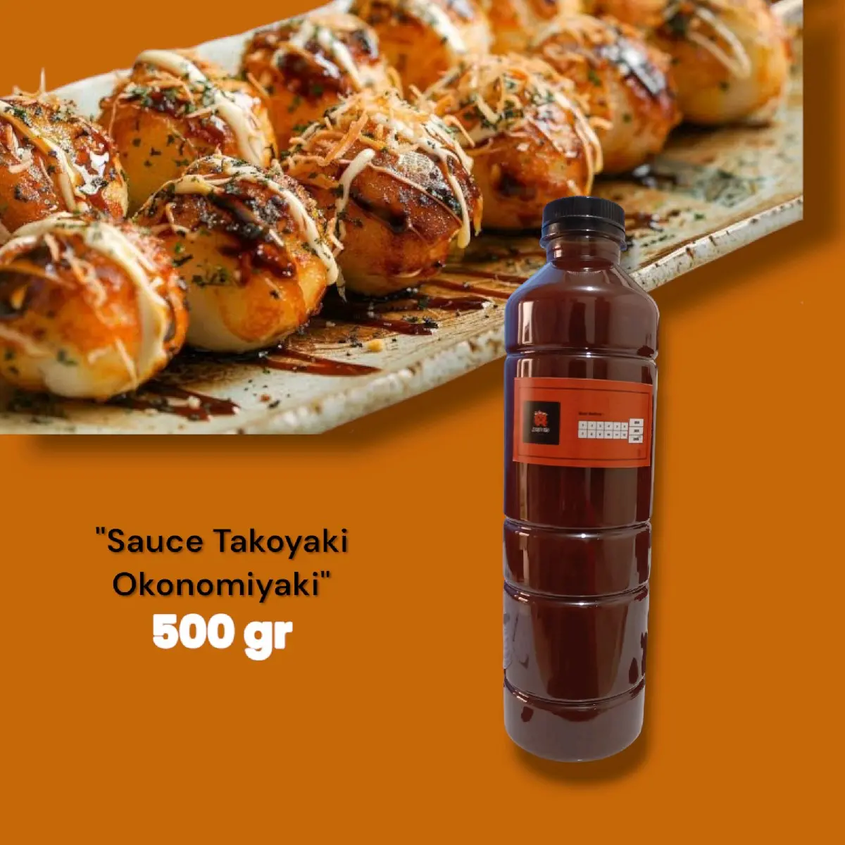 saus takoyaki/okonomiyaki Halal - 500gr Saos Instan