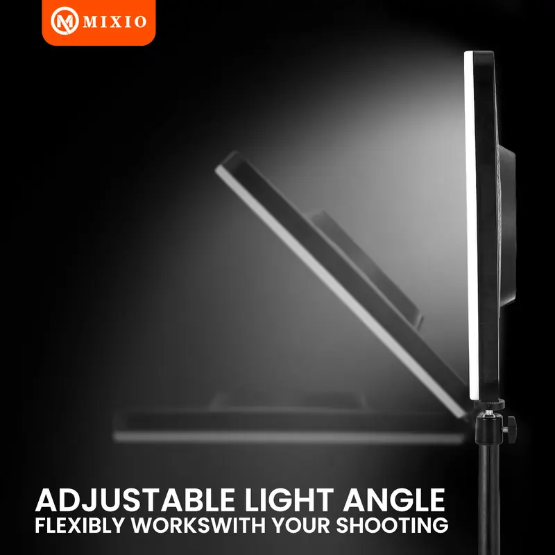 MIXIO 10" 8" 6inc Lampu Foto LED Video Light LIVE STREAMING Ring light PL26 P08 P06 1