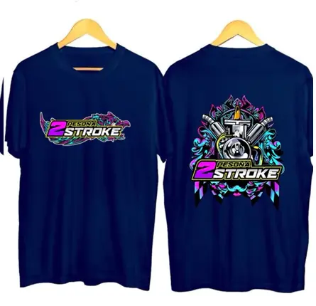 T-SHIRT "PESONA 2 STROKE" KAOS OBLONG KAOS DTF KAOS UNISEX PRIA/WANITA 3
