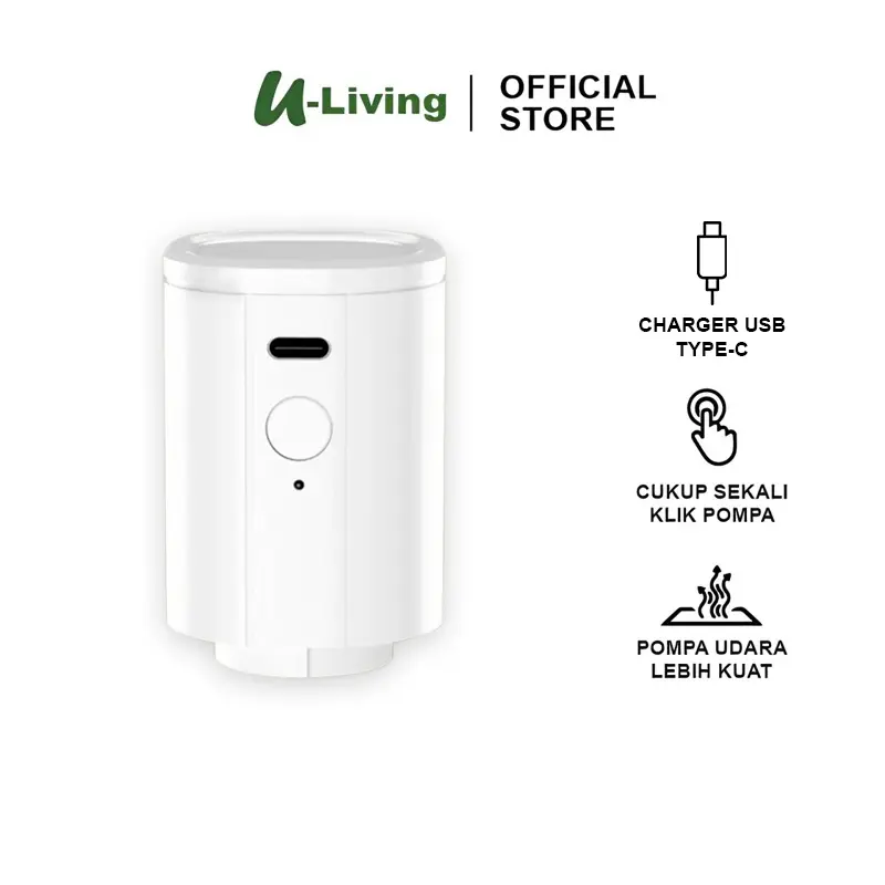 U-Living Pompa Vacuum Wireless Vacuum Bag Pastik Vacum Vakum Serbaguna