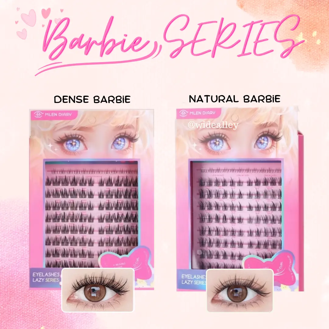MlenDiary Barbie Series Cluster Eyelashes