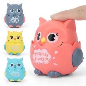 Mainan anak edukasi burung anak seluncur mainan anak happy owl
