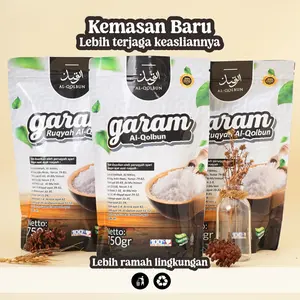 [Premium Product] Garam Al-Qolbun Asli 100% 750gr Sudah di doakan dengan khusus Bonus Sabun Bidara Air Zam Zam Parfum Kasturi