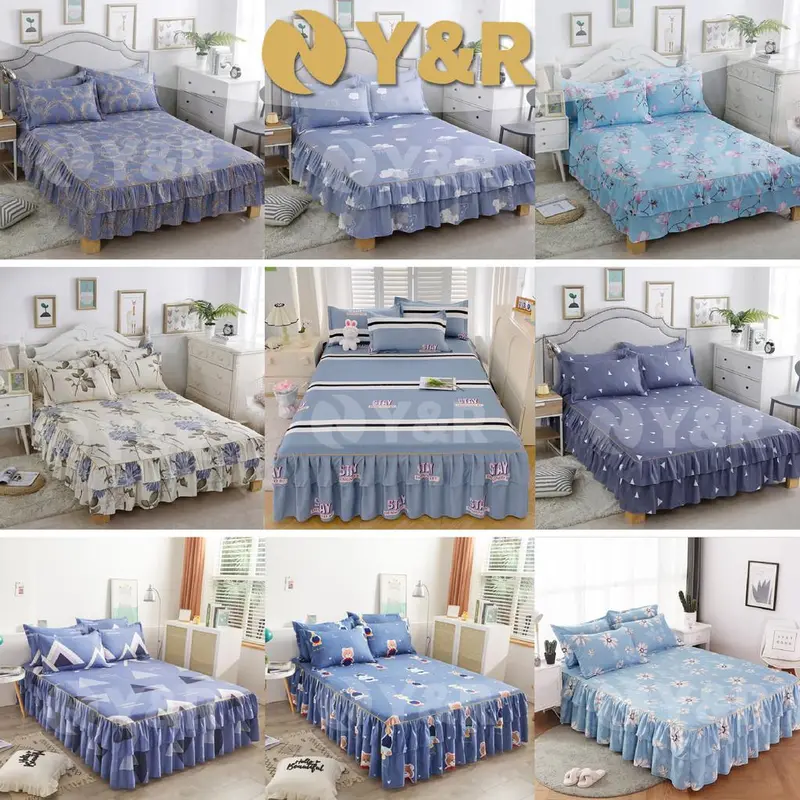 3 IN 1 Cadar Ropol Set Queen/King Size Premium Fitted Bedsheet - TikTok ...