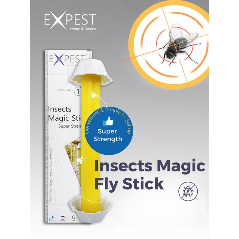 Expest Insects Magic Flies Stick Trap - Super Strength Control - TikTok ...