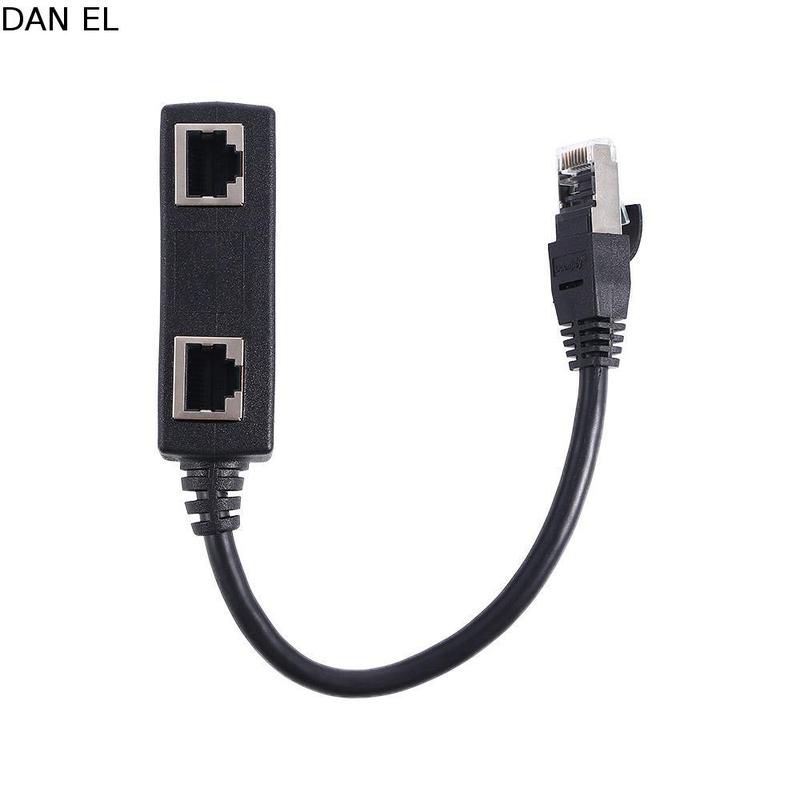 DAN EL Bền LAN Ethernet 1 Nam đến 2/3 Nữ dành cho mạng mở rộng Cáp nối bộ mở…