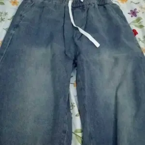 DISAI Celana Jeans Unisex Celana Baggy Jeans Gombrong Denim Pangjang Dari Kaki Yang Ramping Pants N021