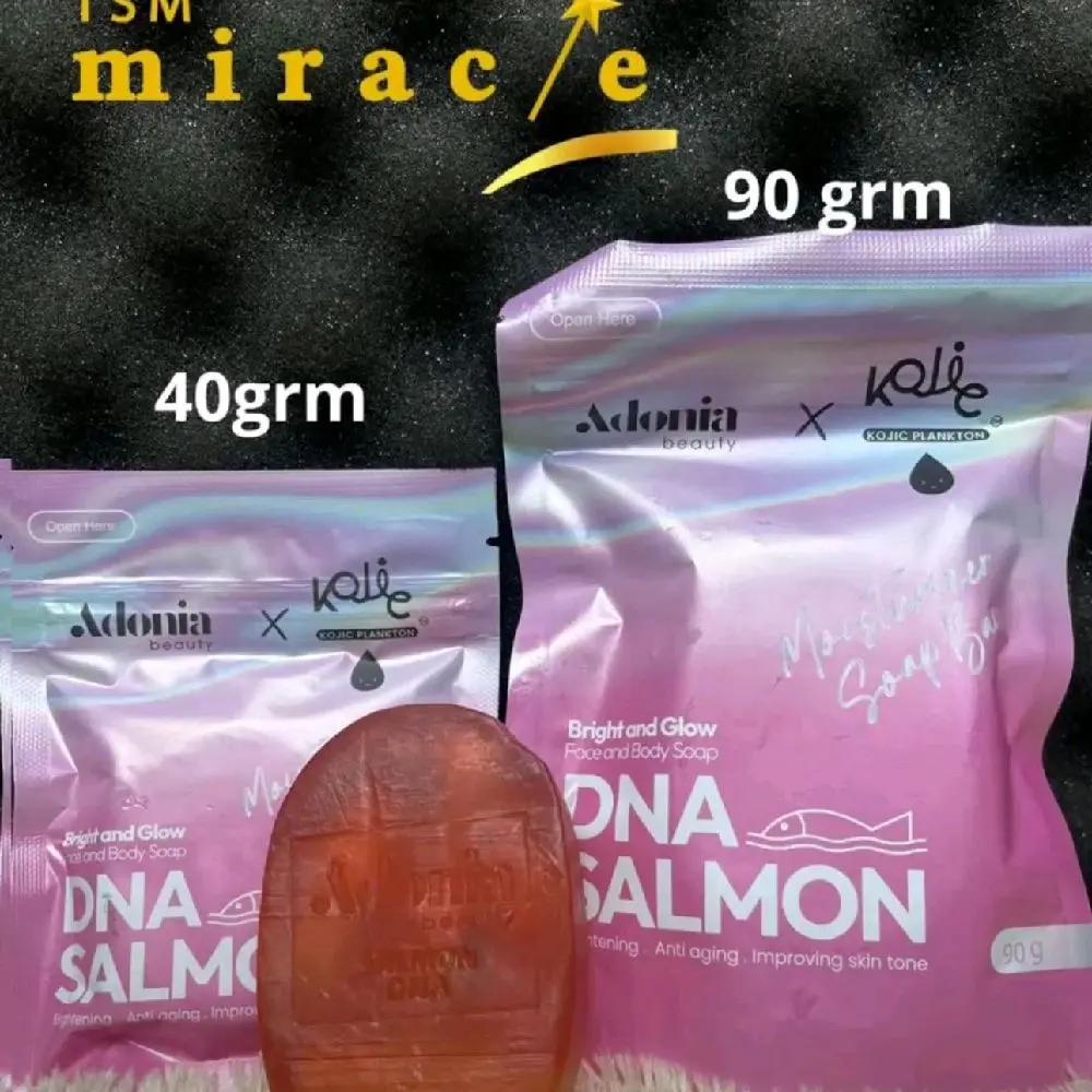 SABUN DNA SALMON Mandi Mencerahkan