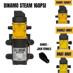 Dinamo Steam Pompa DC 12V 160Psi Untuk Motor, Pompa Air Galon dan Dinamo Tangki sprayer Elektrik
