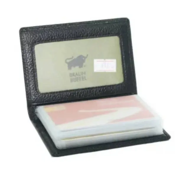 Dompet Kartu 18 in 1 Card Holder + slot uang kulit sintetis dompet kartu kredit elegan 3