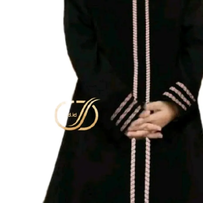 Abaya marocain gamis anak wanita terbaru Dress Muslim Syari Airflow Baju Panjang Lebaran Cewek 2