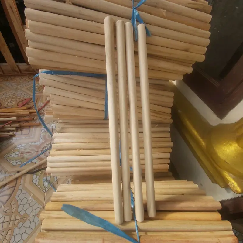 gagang sapu/ kayu dowel 2cm/50cm, kayudowel/bahanmacrame / kayubulat / kayu bahan kerajinan/macrame 3