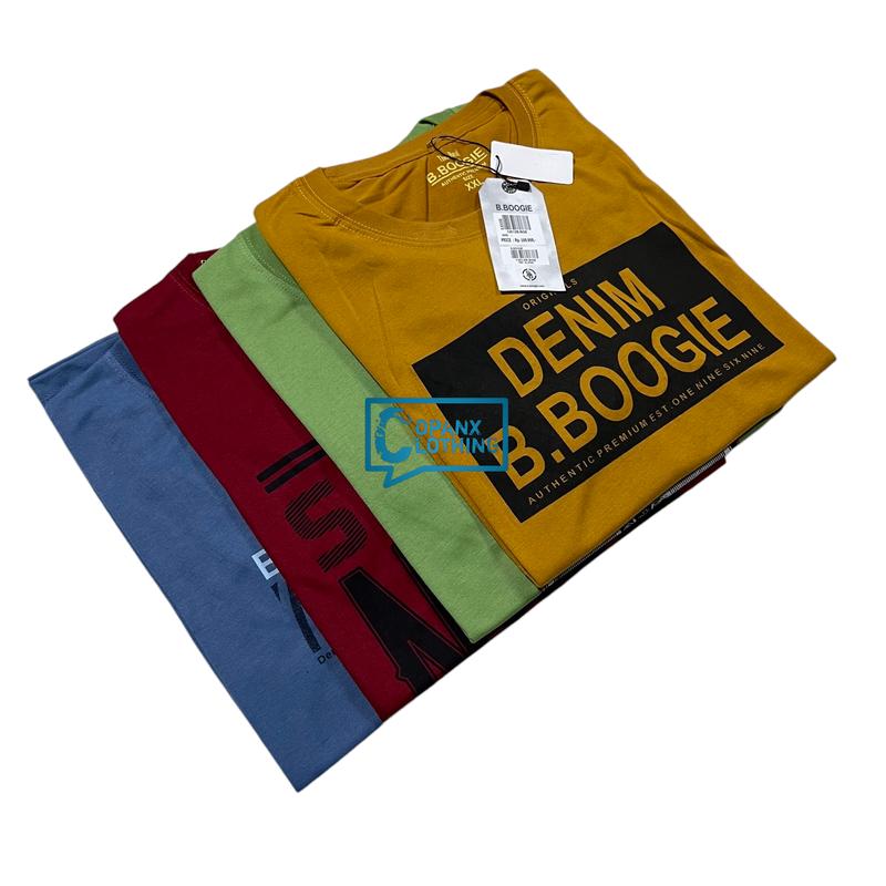 4 Pcs 100rb Baju Kaos Distro Cowok Keren Dewasa Casual Murah Adem Lembut Tebal Nyaman Dipakai Bahan Semi Katun 24s Ukuran Lengkap M L XL XXL XXXL Big Size Jumbo Pabrik Garment bbg 8