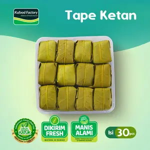 Tape Ketan Ciremai isi 30 Fresh & Legit by Kufood Factory