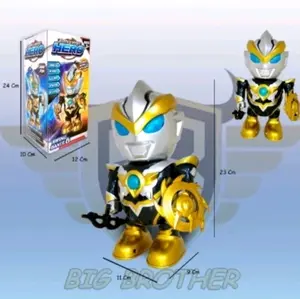Mainan Robot Ultraman ada lampu dan Suara- 1020