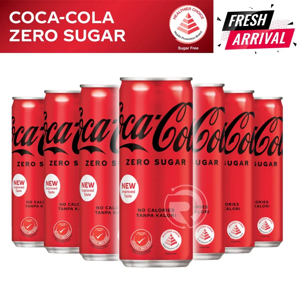 Coca-Cola Coke Zero Carton (320ml x 24 Cans)