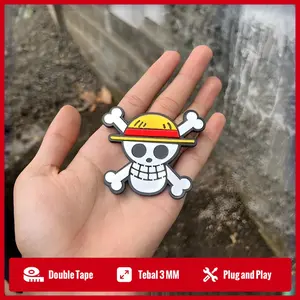 EMBLEM LOGO ONE PIECE LOGO ONE PIECE TIMBUL AKRILIK 1PCS