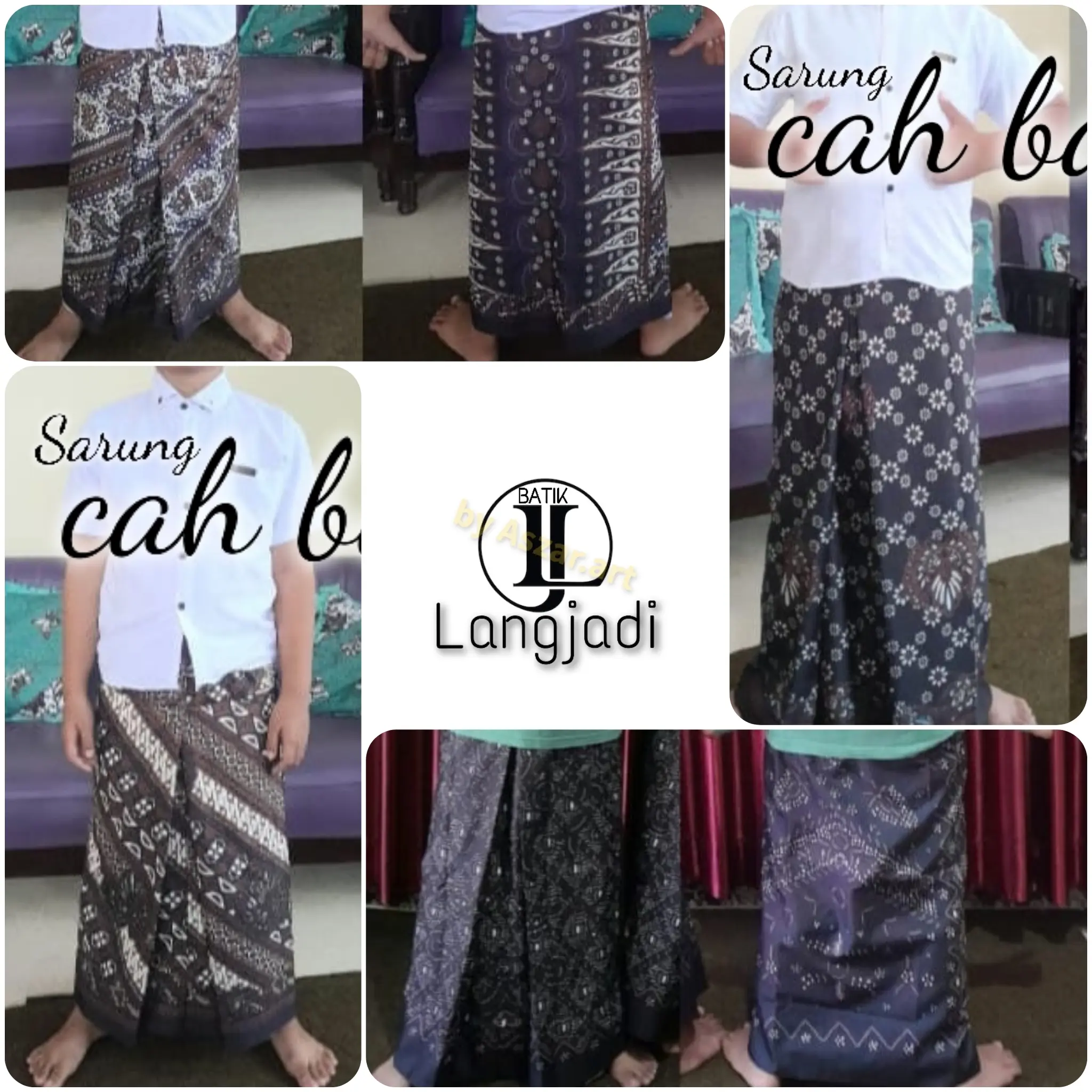 Baju ngaji anak sarung instan motif gus iqdam gus zizan Gus kausar G 3 - 11 tahun harga murah terjangkau Baju Koko Baju Muslim Katun