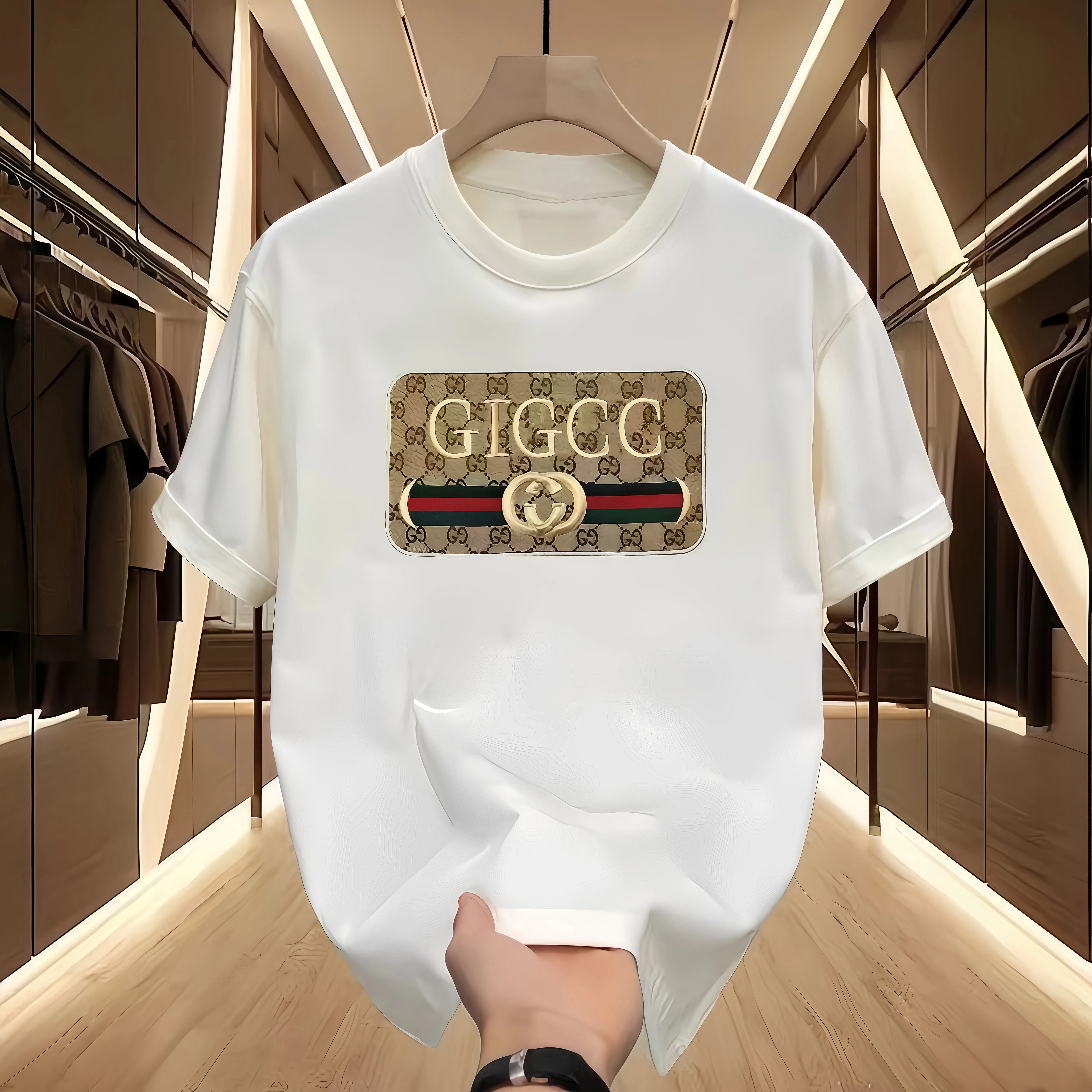 Kaos Tren Cetak Fashion Pria dan Wanita Muda 2025 - Bahan Nyaman - Toko Fashion