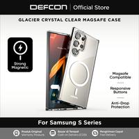 Gambar DEFCON Casing Magsafe For Samsung S26 S25 S24 S23 Edge Ultra FE Plus Glacier Series Clear Soft Case Magnetic Shockproof Anti Yellowing DMS21 - S23 dari DEFCON Official Kota Administrasi Jakarta Utara 1 Tokopedia