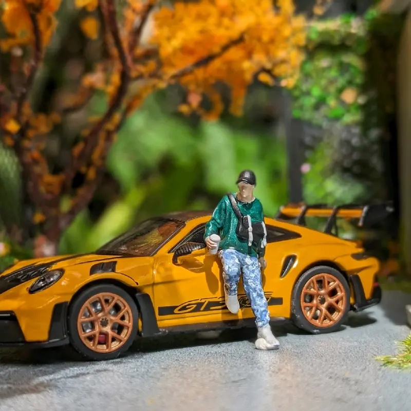 Nachi64 - Figure Premium skala 1/64 (Seri Model 2) untuk Diorama, Arsitekture, Koleksi, Diecast Hotwheels, MiniGT, Matchbox, dll 3