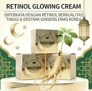 [Babe Fox Creator Exclusive] Krim Wajah Retinol & Ginseng Emas – Krim Pencerah & Anti-Aging, Melembapkan, Menghaluskan, dan Mengencangkan Kulit – BPOM NA18250113616