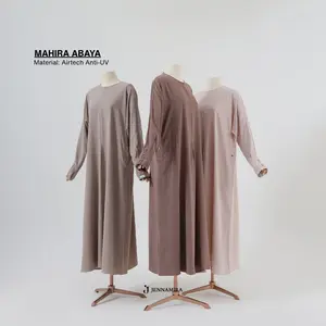 Mahira Abaya Bahan Air Tech Busui Wudhu Friendly