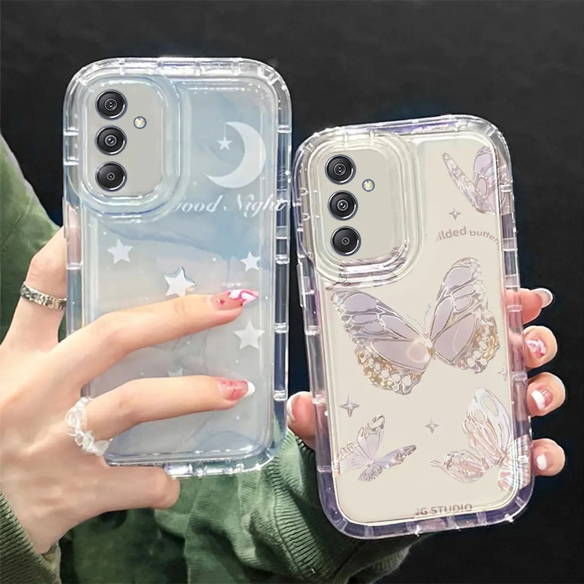 CASE FOR SAMSUNG A55 - A25 - A35 - A05 - A05S TERBARU MOTIF SILICONE TPU FANTASY STAR PROTECTOR CAMERA PREMIUM SOFTCASE