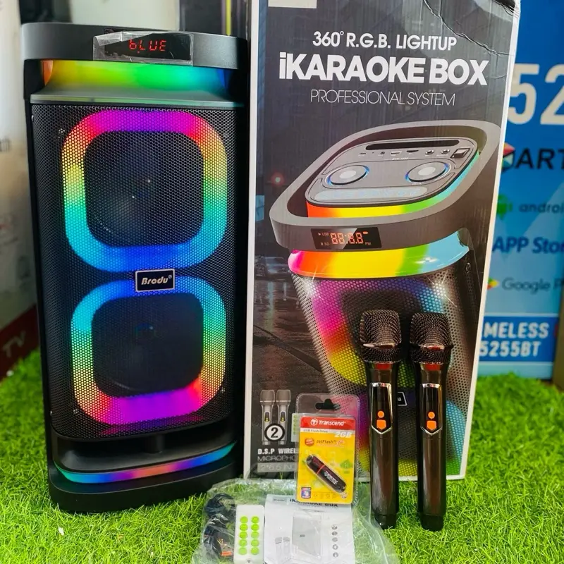 (New) Brodu bts 1933 Portable Bluetooth Speaker I karaoke bo - TikTok ...