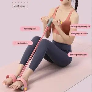 Penarik pedal kaki artefak perut ramping kebugaran rumah multifungsi sit-up peralatan peregangan perut tambahan