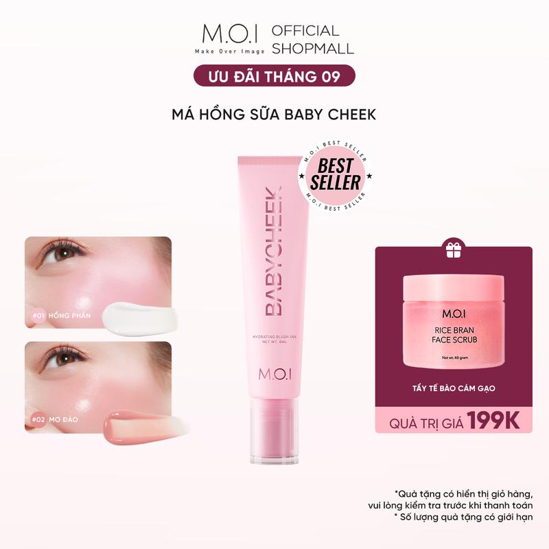 Má hồng sữa ửng hồng tự nhiên Baby Cheek – Baby Cheek Hydrated Blush Ink