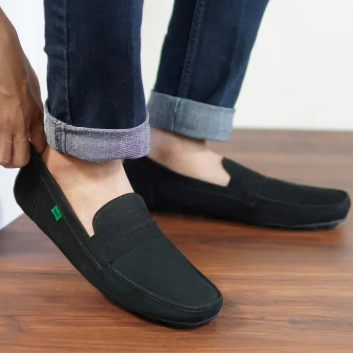 Sepatu Slop Pria Kickers Javlin Casual Formal Kerja Kuliah Santai Slip On 0