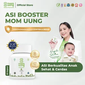 Mom Uung ASI Booster 30 Kapsul / Mom Uung ASI Booster 60 Kapsul - Pelancar ASI Halal BPOM