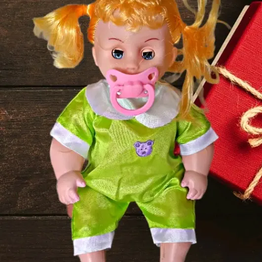 SH 189 boneka bayi nangis empeng / boneka nangis owek owek / boneka nangis empeng / bayi nangis boneka dot Hadiah Dolls 4