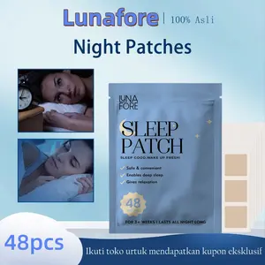 LUNA FORE Sleep Aid Patch Koyo bantu tidur 48 pcs Eye Masker