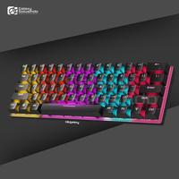 Gambar ARMAGGEDDON MKA-1C NEO Black Mechanical Gaming Keyboard - RED / Brown Switch - Red Switch dari Gasol WTC Surabaya Kota Surabaya 1 Tokopedia