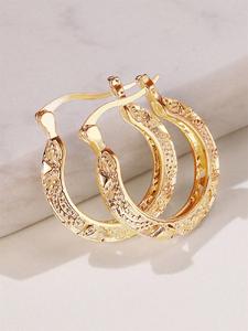 1 Par de Aros Bonitos para Mujer para Boda Compromiso Aniversario Fiesta Joyería Regalo del Día de San Valentín