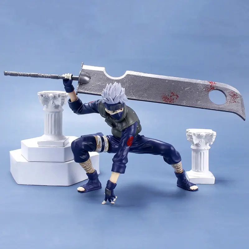 Mô Hình Đồ Chơi - Kakashi cầm đao siêu ngầu - Naruto 4