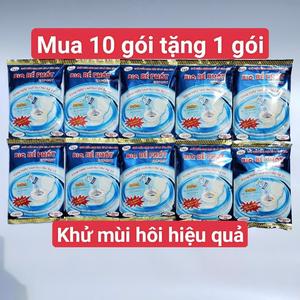 [Mua 10 tặng 1] Gói Sinh Học Phòng Tắc Nghẽn Hầm Cầu Bio Bể Phốt (Nhãn Xanh) - Làm Tiêu Phân - Khử Mùi Hôi Hiệu Quả