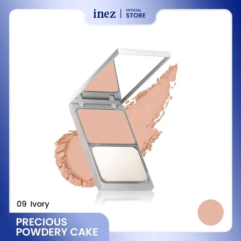 INEZ Precious powdery cake/Extra coverage pressed powder/powdery cake 6
