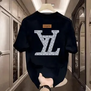 Kaos Tren Cetak Fashion Pria dan Wanita Muda 2025 - Bahan Nyaman - Toko Fashion Polos Katun