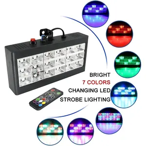 Lampu Strobo Panggung LED RGB Strobe Flash Stage Lampu Disco