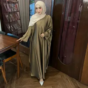 Abaya shanum abaya kaftan baju lebaran Viral 2026 Baju Muslimah Bajumu Muslim Bajulebaran Abaya Lebar Gamis Lebaran Abayapolos Abaya Batwing